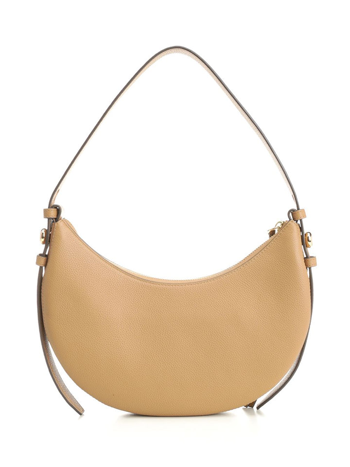 Tory Burch Romy Half Moon Bag Shoulder Bags - Marrone | 7c95112f640f2f310f80e8b85e8e9eaffde3f1b6