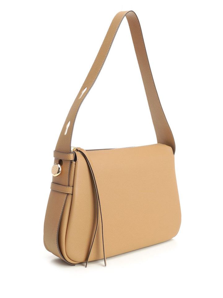 Tory Burch Romy Shoulder Bag Shoulder Bags - Marrone | 4aa6fcda2c0a30a8bf712b7448b2c9772843f13b