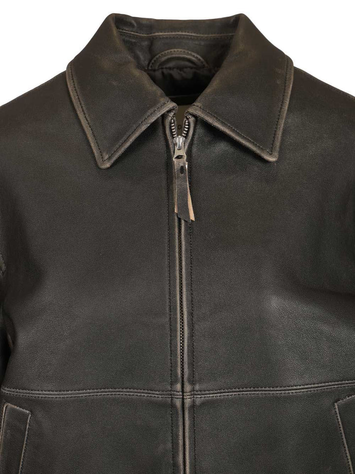 Dunst Drizzler Leather Jacket Giacche - Nero | 5fc3b439d93a482b690bbf7195a237ed98348abb