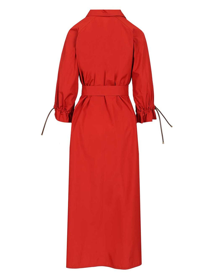 Max Mara Oversized Dress Abiti - Rosso | 11145d828ae298f39579a8b7ffbad27daac10193