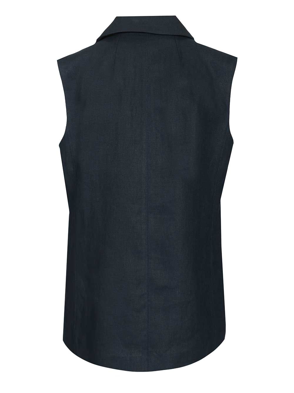 'S Max Mara Double-Breasted Vest Giacche - Blu | 7cfc5655425948eecad872feddd07f8992feba70