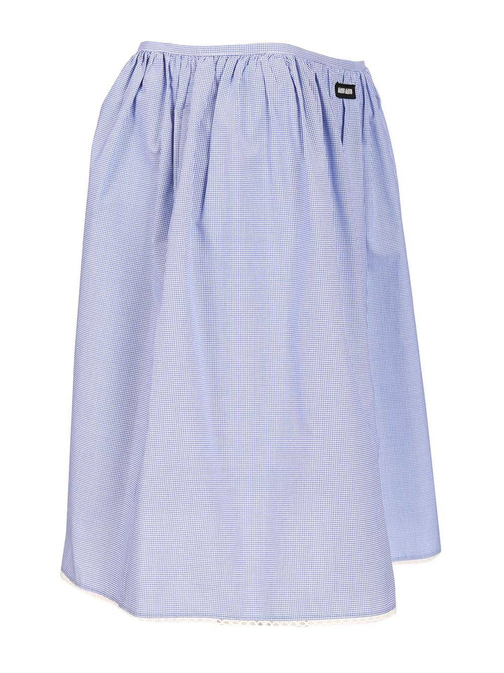 Miu Miu Gingham Skirt Gonne - Multicolor | 65c2785b8bfb1789c4f497acd0c9b46040a93d07