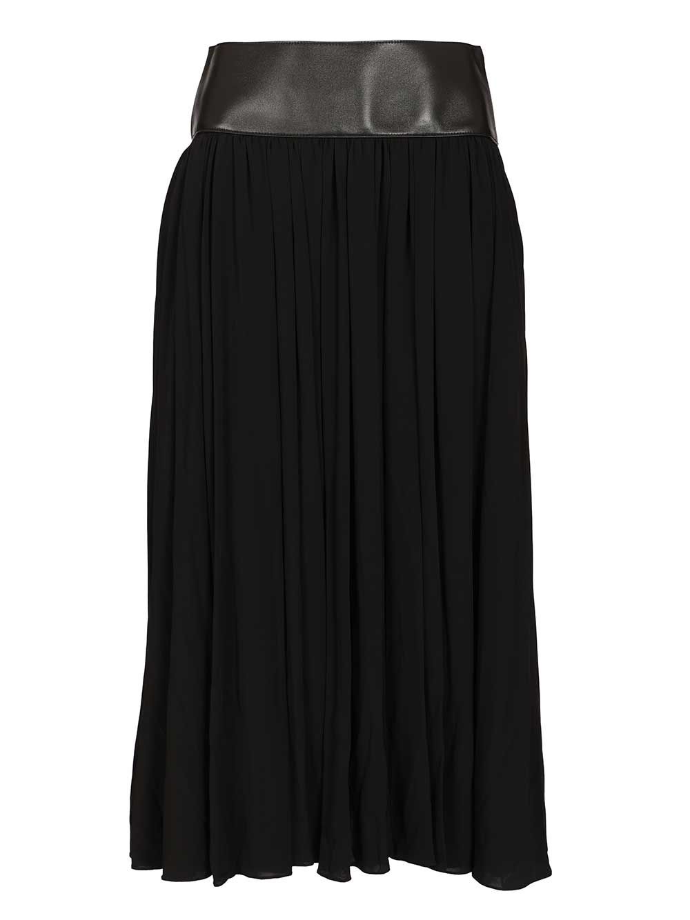 AlaÏA Alaia Midi Skirt Gonne - Nero | 9012ba71dc9edc673b90f1fc6e5fbae92dfeb4b2