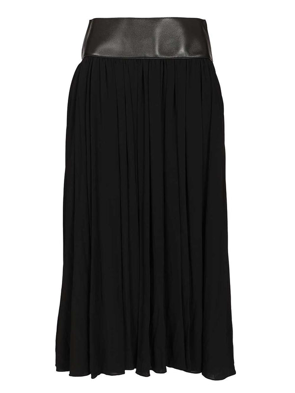 Alaia Midi Skirt Gonne Nero