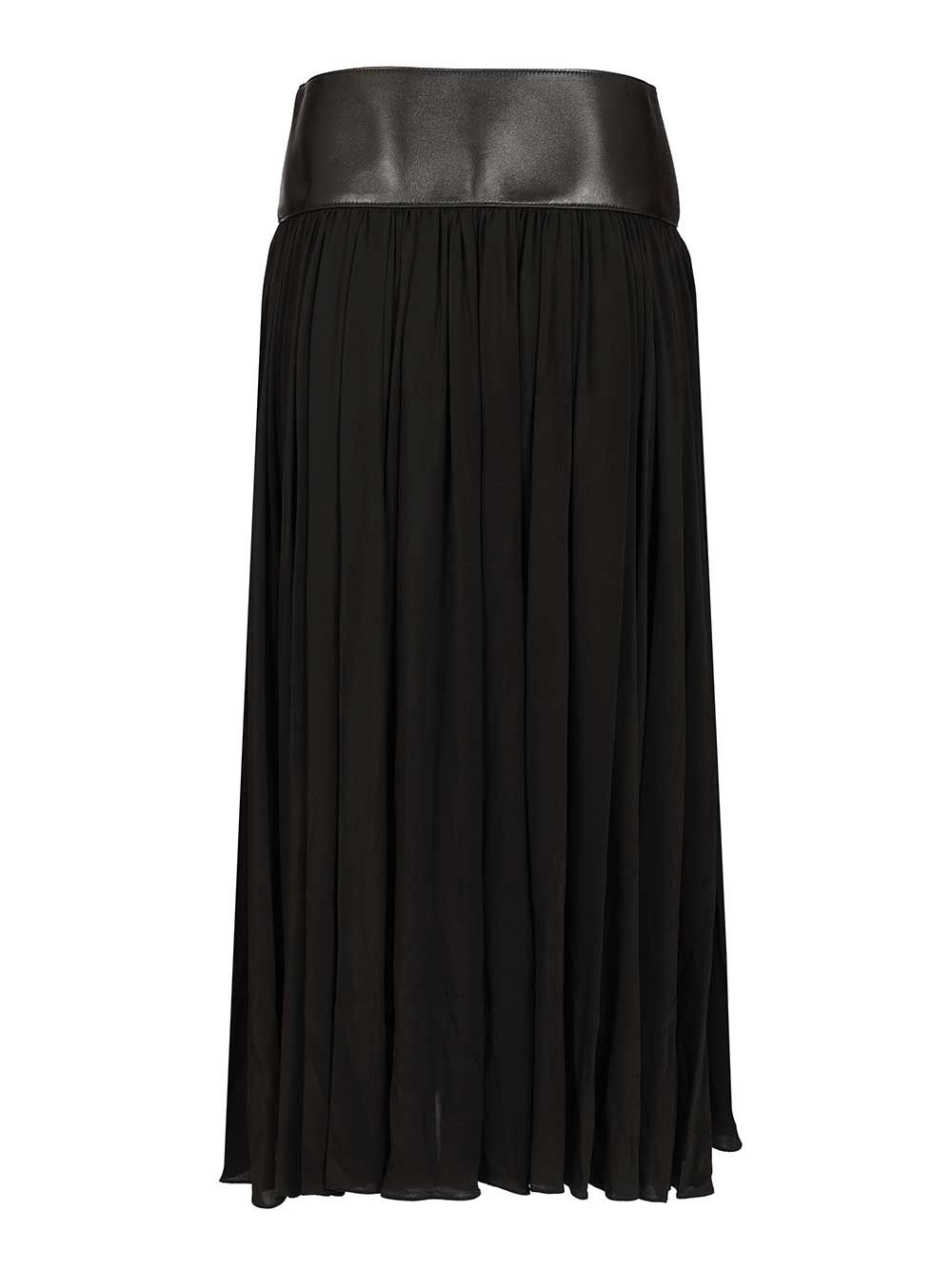 AlaÏA Alaia Midi Skirt Gonne - Nero | c3d6aaadd298ad145b0c8a3d6275cb55af377769