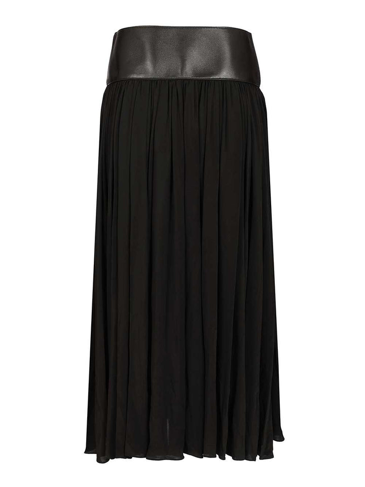 AlaÏA Alaia Midi Skirt Gonne - Nero | c3d6aaadd298ad145b0c8a3d6275cb55af377769