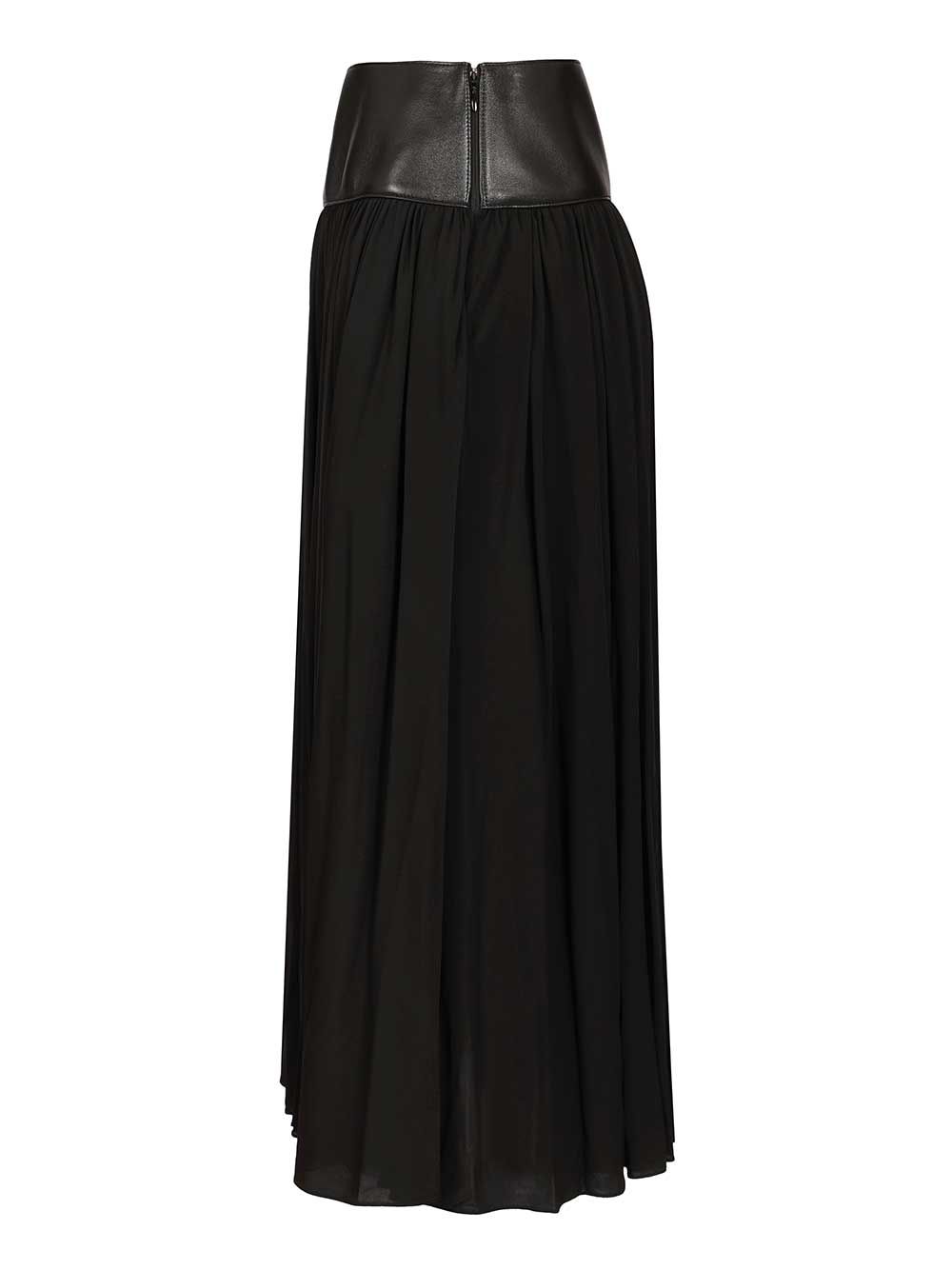 AlaÏA Alaia Midi Skirt Gonne - Nero | 7ace679932f537bfdd8c739b08e00188e1808d32