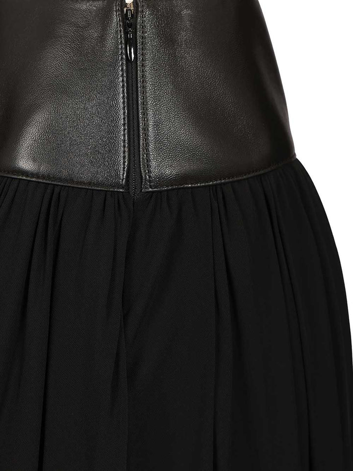 AlaÏA Alaia Midi Skirt Gonne - Nero | b542dfcd60497bd28e586fe58b552c3eee869876