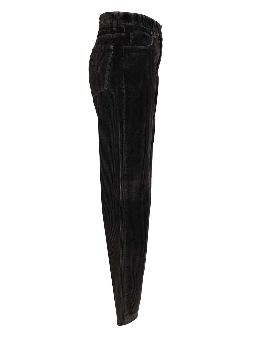 Fendi Corduroy Trousers Jeans - Nero | c723d5b80df5fc9c7afa9478ff616757b9e49ef9