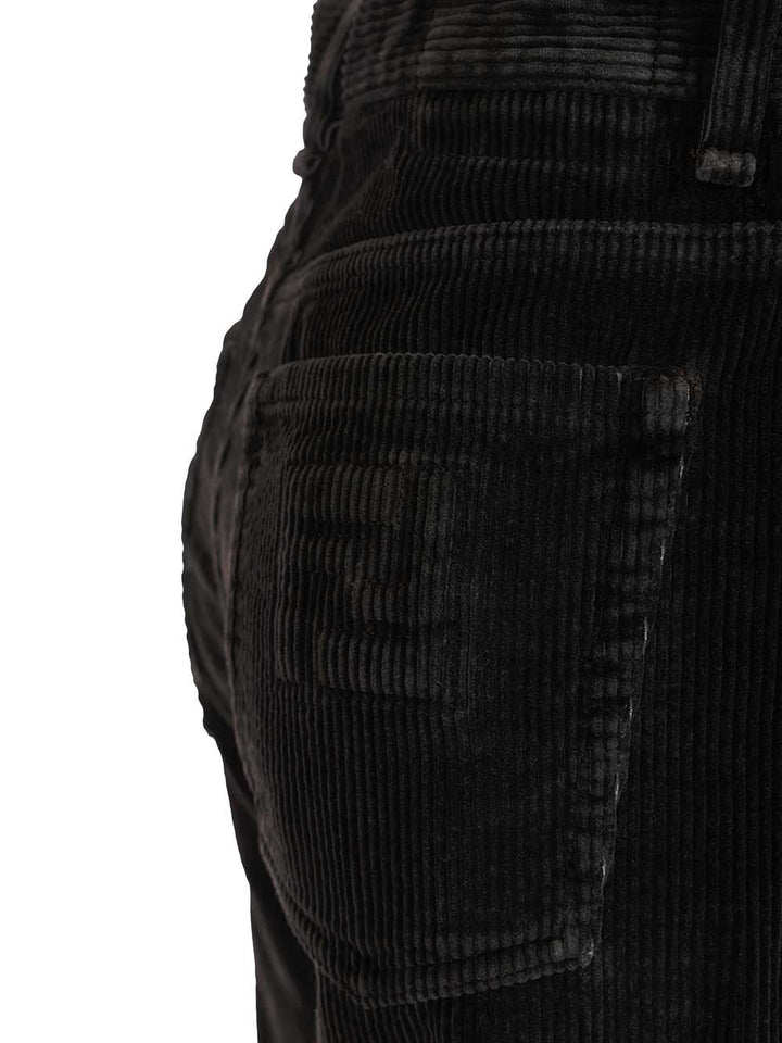 Fendi Corduroy Trousers Jeans - Nero | 476fbc9f467eb86213a9c39d13a139546e1eadb2