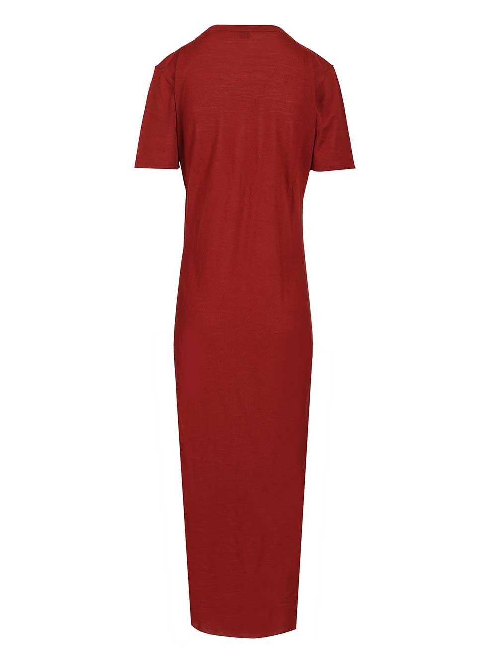 Saint Laurent T-Shirt Dress Abiti - Bordeaux | e6b25d3a80389627e580babffe2abf1a0d9c6bee