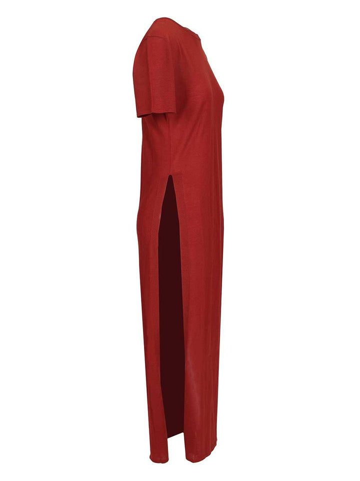 Saint Laurent T-Shirt Dress Abiti - Bordeaux | f5d6f6d87da9351c8f50ca26f06412af8e1a88a5