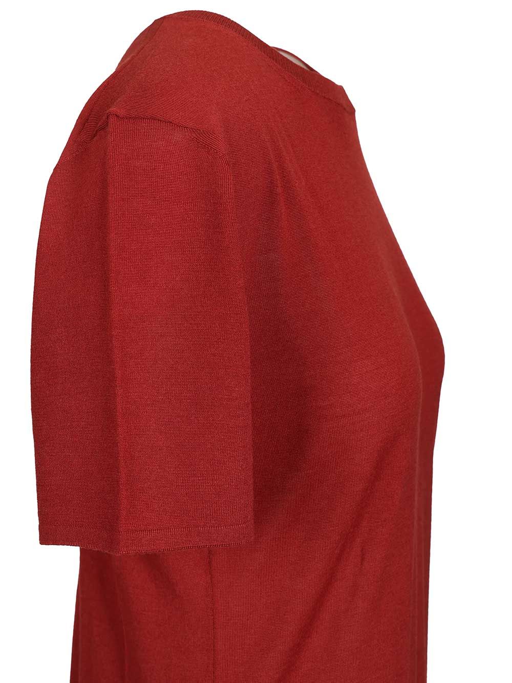 Saint Laurent T-Shirt Dress Abiti - Bordeaux | 6e29969f530dcc17834ced46f188d654670bc5b3