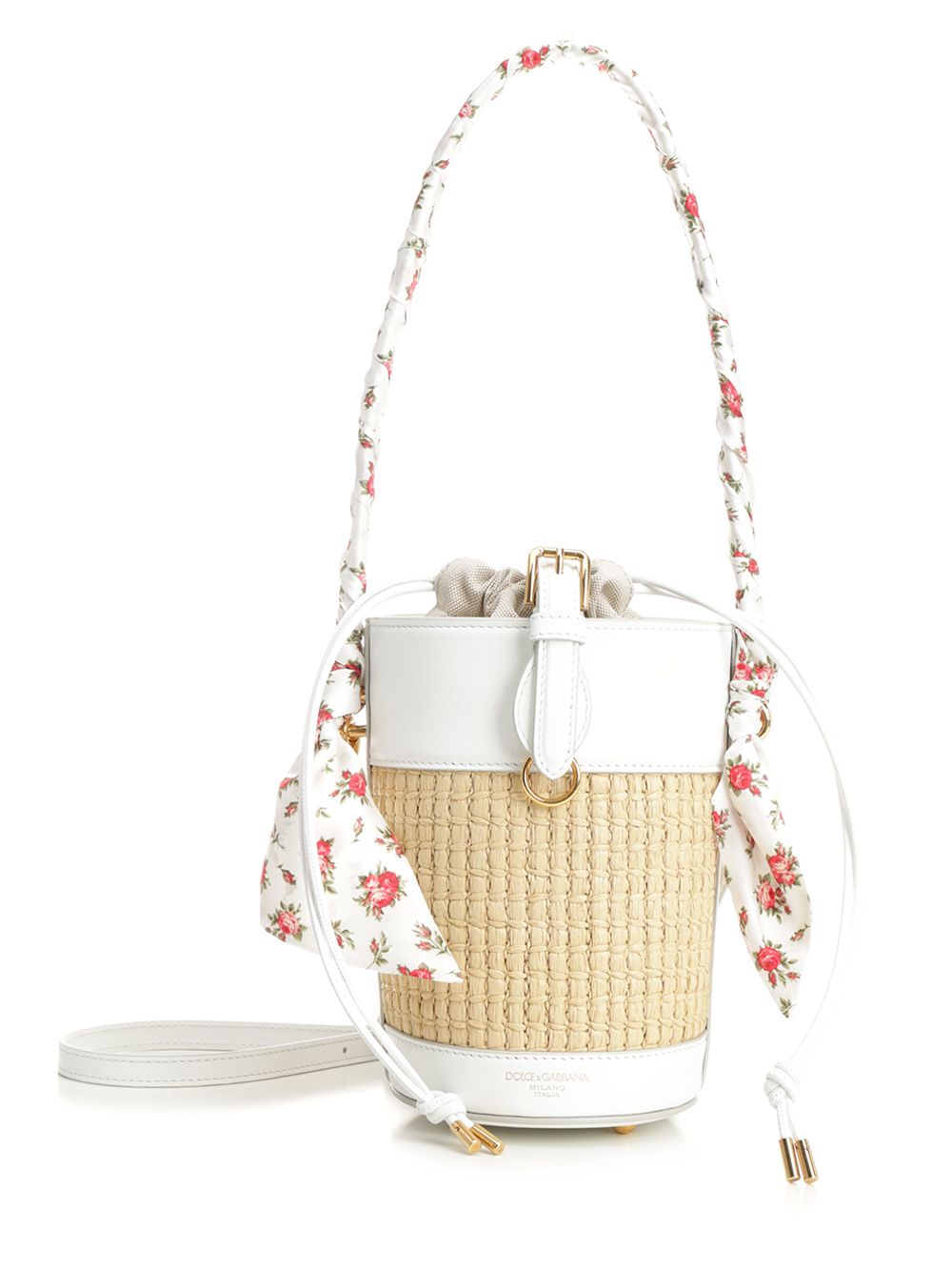 Dolce & Gabbana Capri Bucket Handbags - Bianco | 0576366e830d824174d2c39ac8fd9875e06134d9
