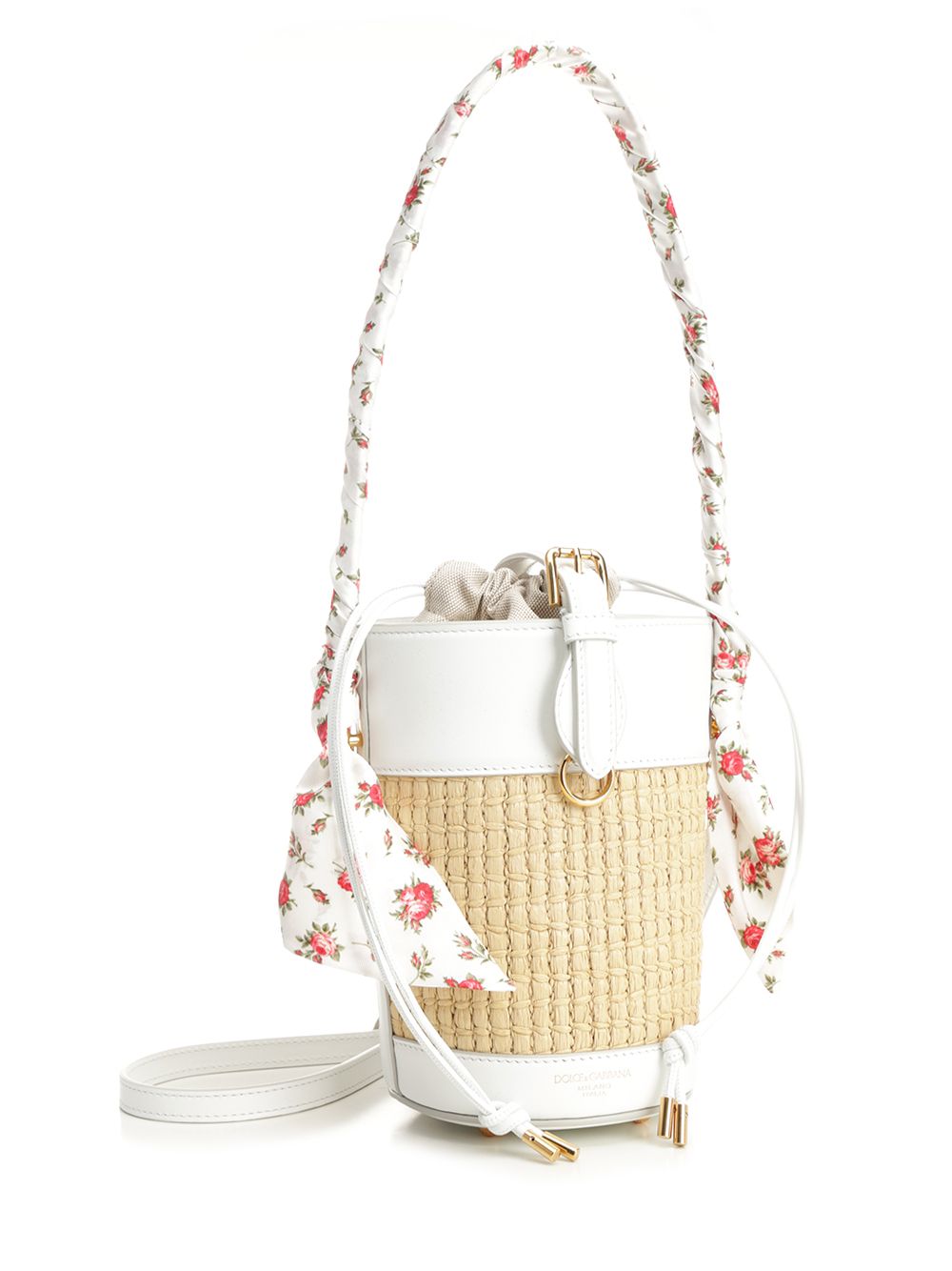 Dolce & Gabbana Capri Bucket Handbags - Bianco | a2780c07d64d7037a6867035e5cf624170e3f0a1