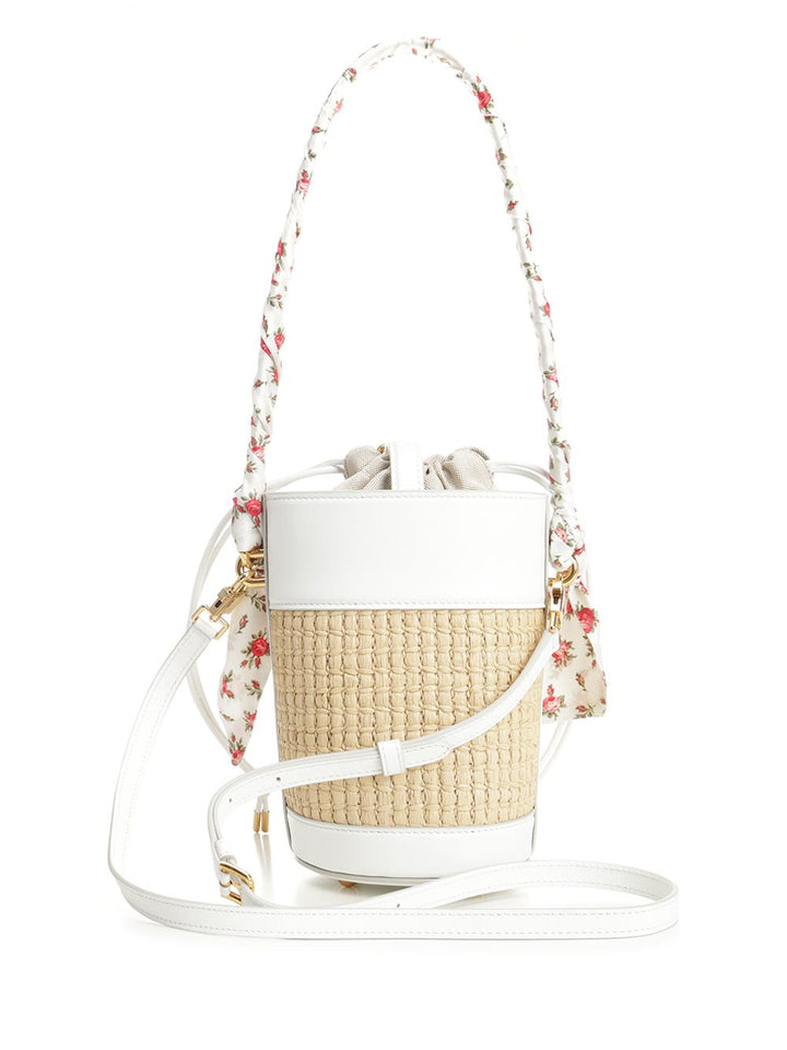 Dolce & Gabbana Capri Bucket Handbags - Bianco | 9100a9599a6c3ac6fa53de613d5e4d4be3d7e589