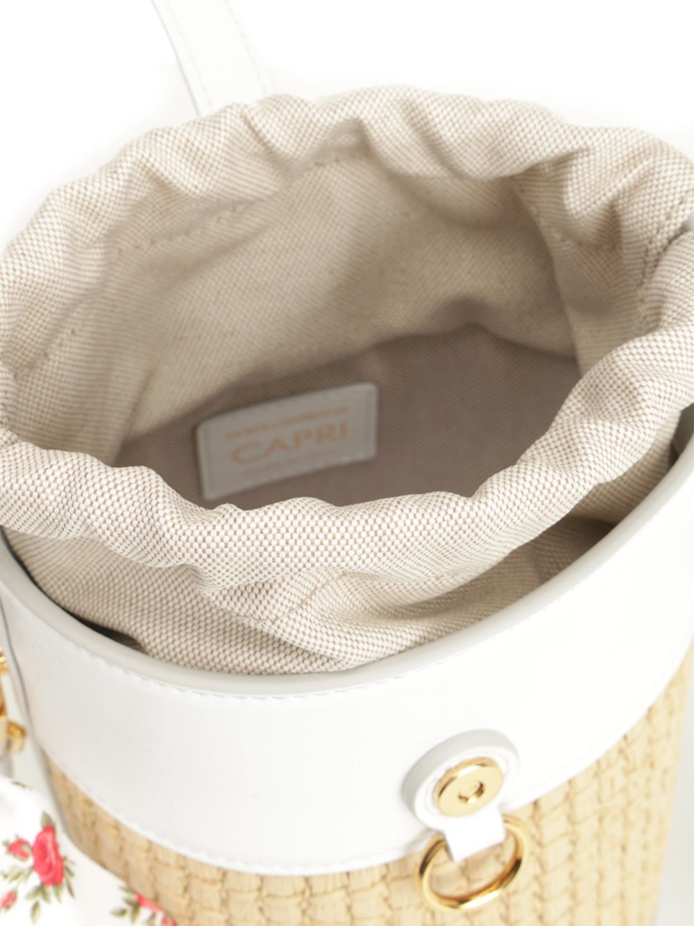 Dolce & Gabbana Capri Bucket Handbags - Bianco | 3c83748cbdb6357887c6acb83866c13fe6c07e64