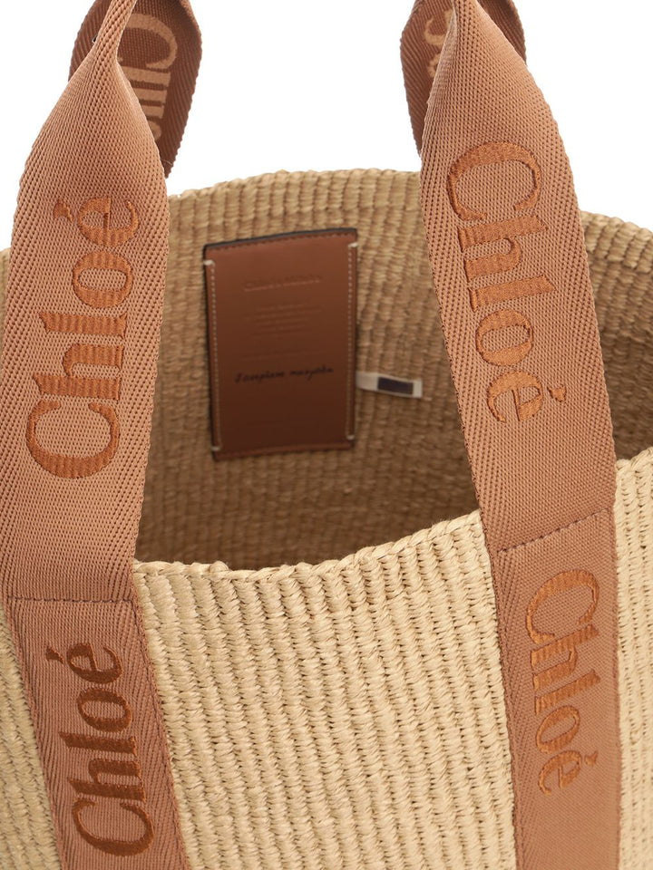 Chloe' Woody Shoulder Bags - Marrone | 206c2ee3b4d8f9e142320e19c8772db6adf6aa76