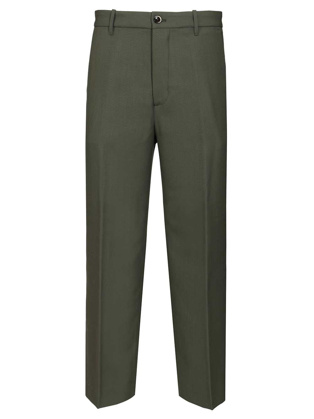 Nine In The Morning Tailored Trousers - Verde | bfec2adf426c69e0ee861d6e267baab0659dc939