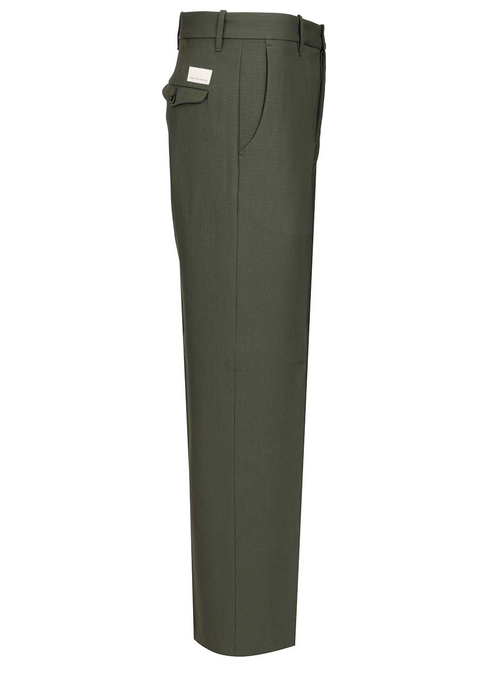 Nine In The Morning Tailored Trousers - Verde | 1faf3f8ae54b1f85d89b98da6dccf689264b5404