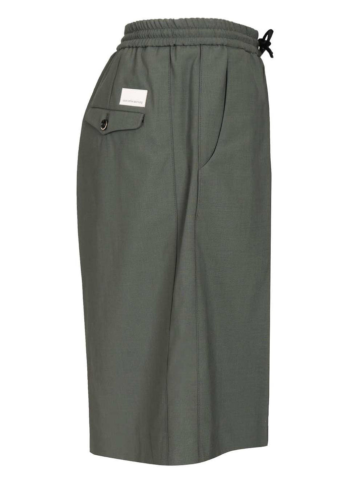 Nine In The Morning Basil Trousers - Verde | db644941cf0956d2a9842d58ee9ccb7ba513d865