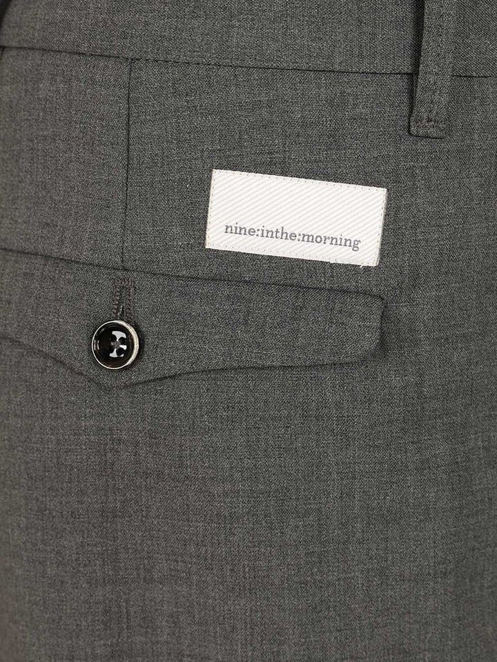 Nine In The Morning Odell Trousers - Grey | 2fdf897f511f15c21f3947c2eb9407e49d975169