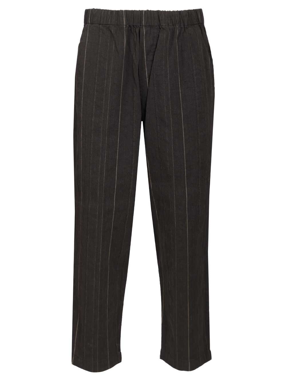Barena Venezia Pantalone Cordier Cobian Trousers - Nero | 8fd4832e4fc78d982d0f250e870d863ecaa528ef