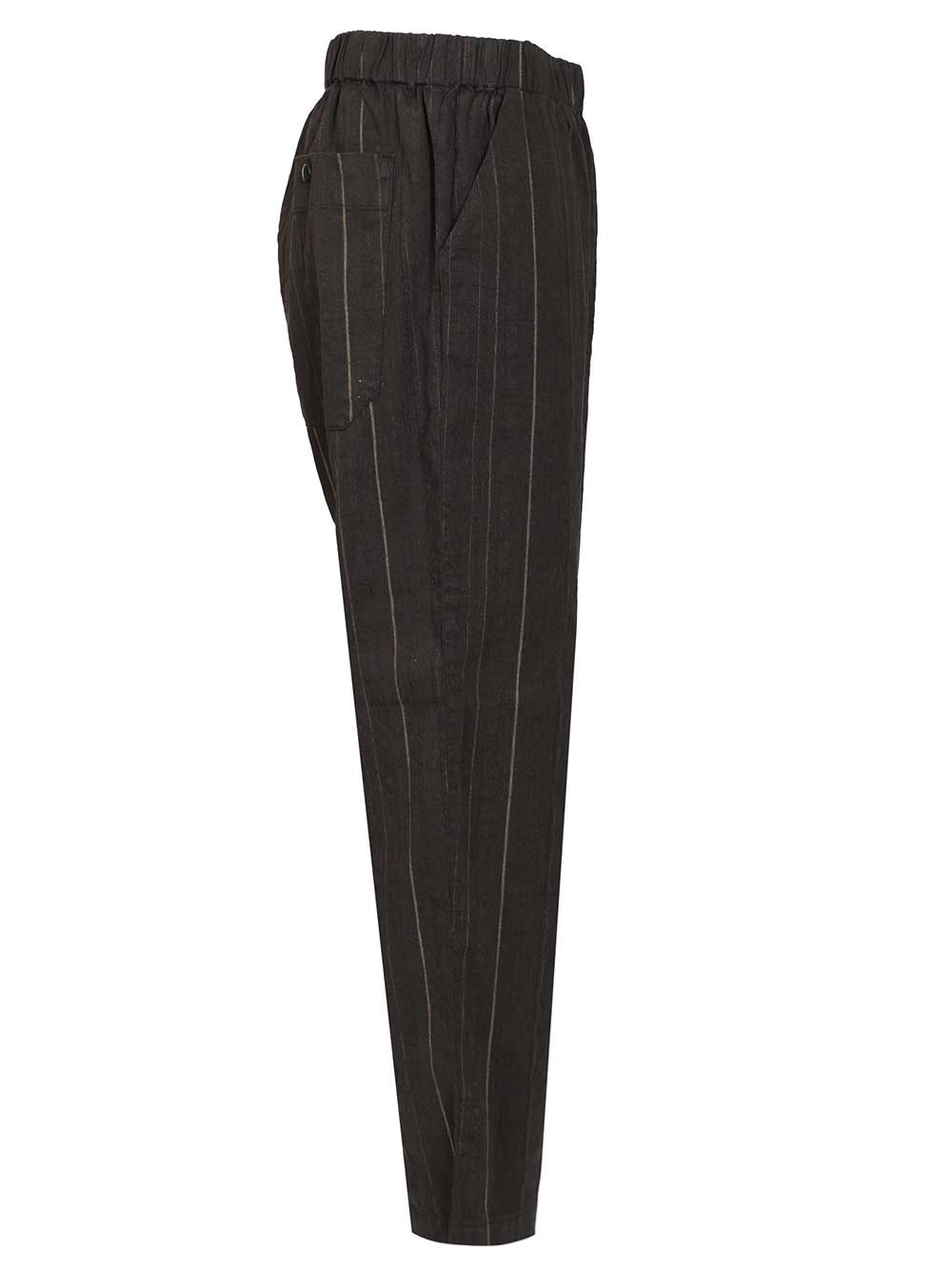 Barena Venezia Pantalone Cordier Cobian Trousers - Nero | c1f9bd3d57fa1a3a6d9012996c5ac8a500eb7f3b