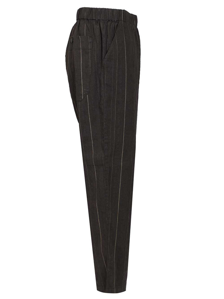 Barena Venezia Pantalone Cordier Cobian Trousers - Nero | c1f9bd3d57fa1a3a6d9012996c5ac8a500eb7f3b