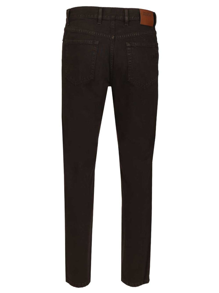 Ermenegildo Zegna Roccia Jean Jeans - Marrone | 28e16423e9b96206b07ce7727f87f0d4f4eae722