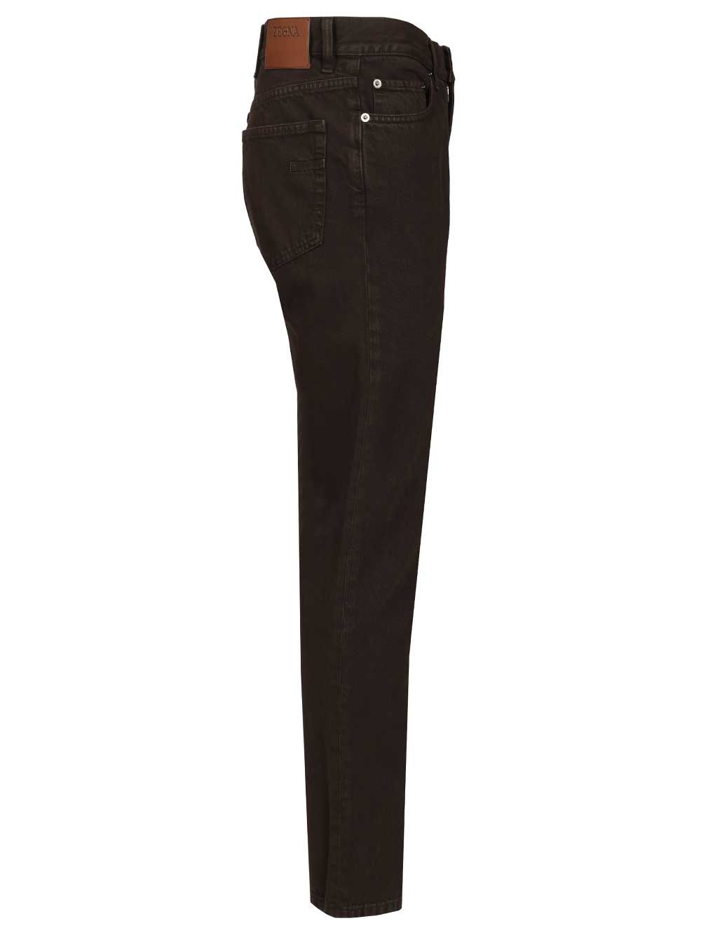 Ermenegildo Zegna Roccia Jean Jeans - Marrone | 66bdb2b26dbe651338142347d682c361ca76fe10