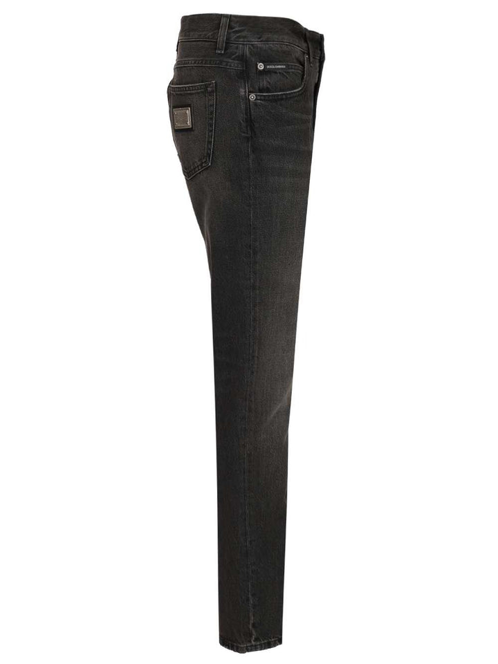 Dolce & Gabbana Regular-Fit Jeans - Nero | efbb29a0225b727ac5e8d23c3fddc53ebcd3ed8b