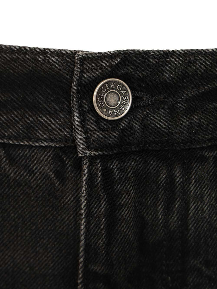 Dolce & Gabbana Regular-Fit Jeans - Nero | 9851a2041d20e9029d62f9cf9cca213fdc96bf82
