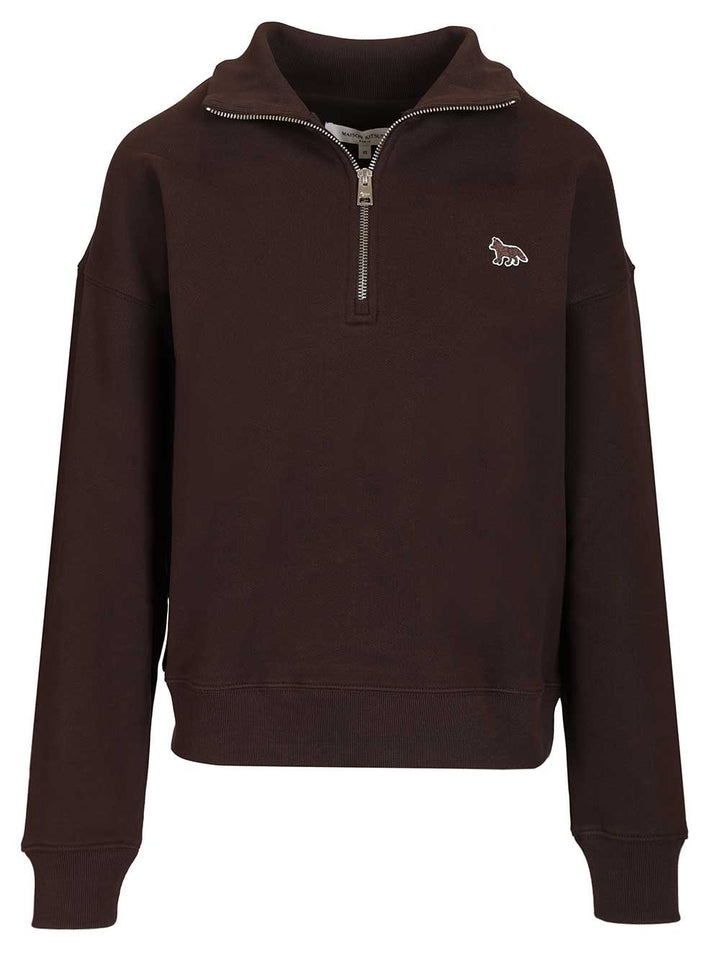 Maison KitsunÉ Baby Fox Sweatshirts - Marrone | 06c1a61e6accedb2b5b9a43341564af562f63b01