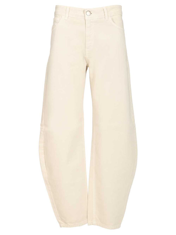Balloon Jeans Beige