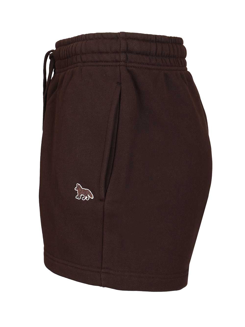 Maison KitsunÉ Baby Fox Trousers - Marrone | 617d1e97735e7d6a11e0e315a705093f91c8af4c
