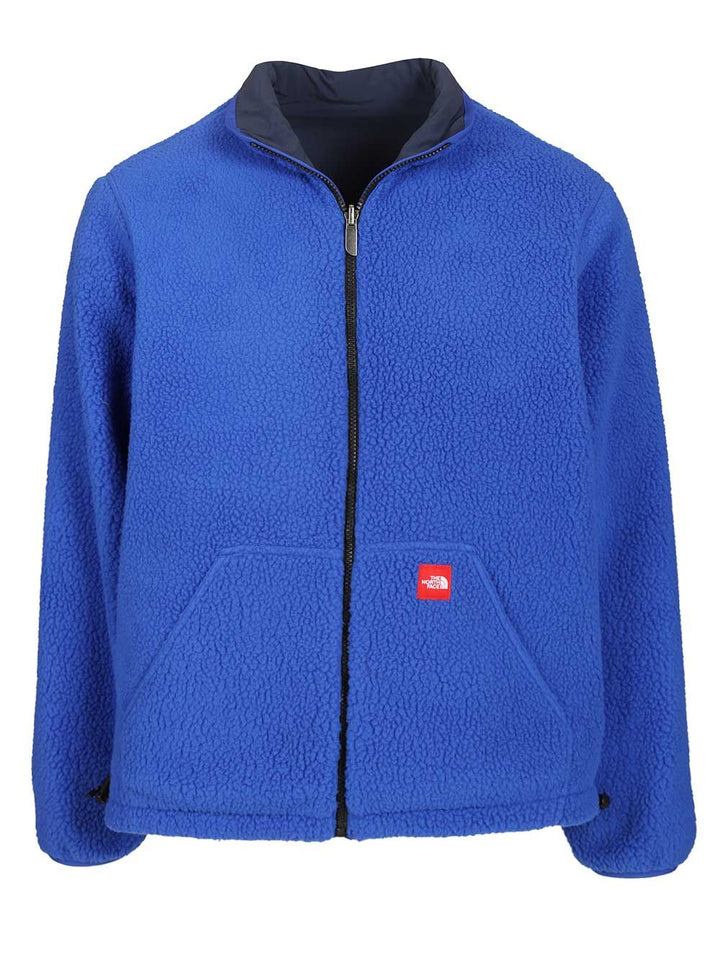 The North Face Red Box Reversible Fleece Jacket Giacche - Blu | c3152f7432997133168f24b5311cb33dd8ff961e