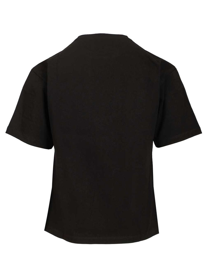 Saint Laurent Cassandre T-Shirt - Nero | 33ed34d9b330f0c3cb18f3303879dcdf7f66b609