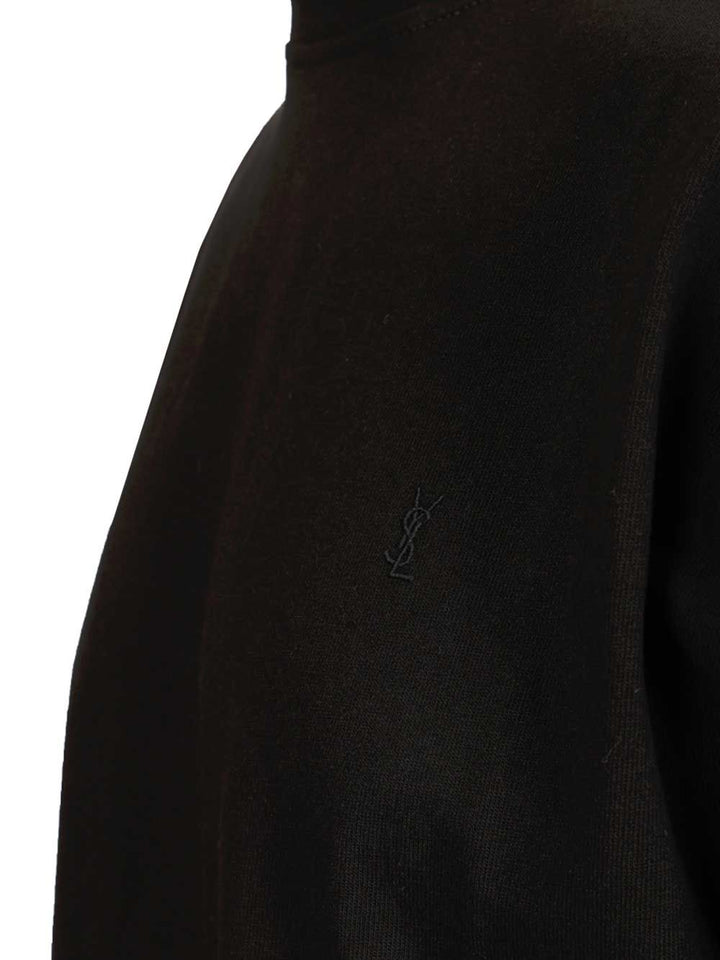 Saint Laurent Cassandre T-Shirt - Nero | 646444817096ca3f1e3f8866cca3ba5fa35b97ea