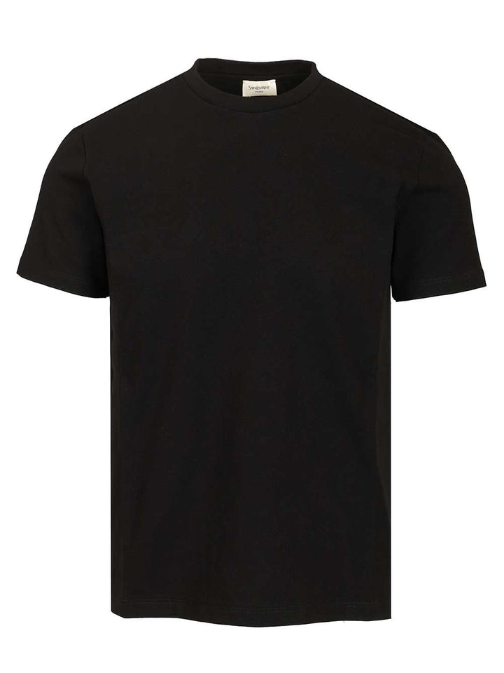 Saint Laurent Crew Neck T-Shirt - Nero | 0eae8dc4b399d1e182d73e934a3e3f9ea27bc3fa