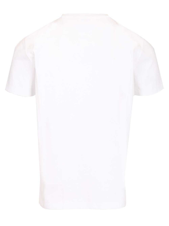 Saint Laurent Crew Neck T-Shirt - Bianco | f06eb24e7a3de0e9b904b4fb6efd66a38ea9f949