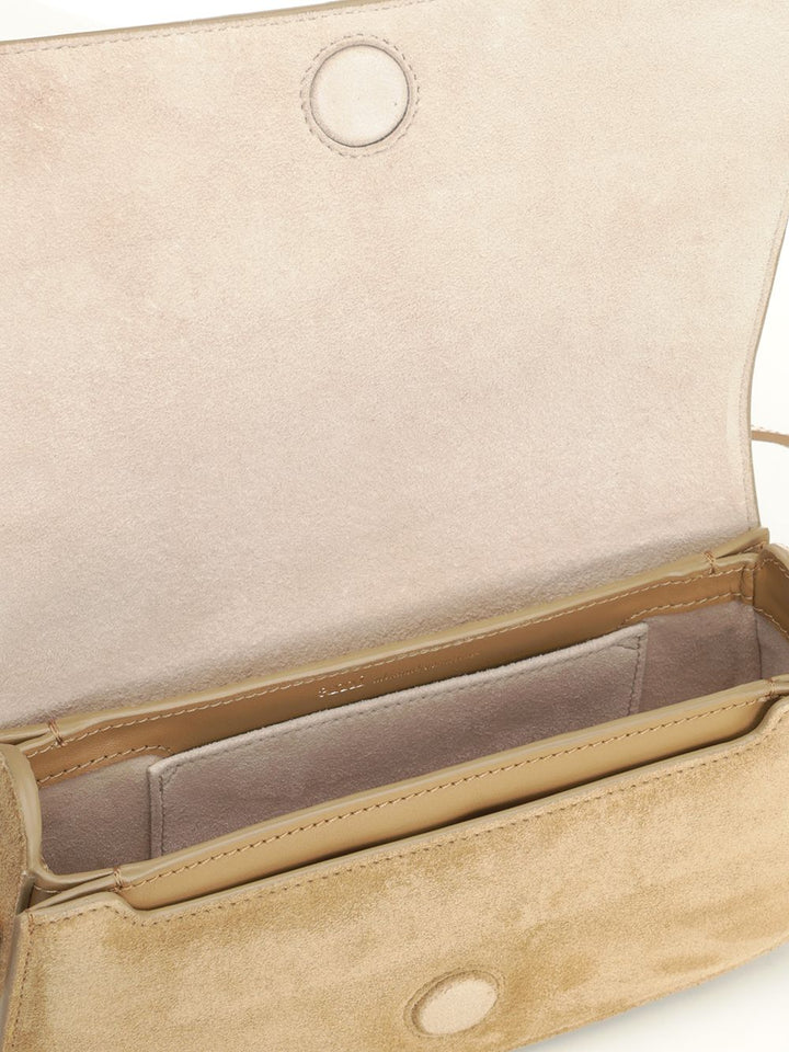 Ami Paris Paris Shoulder Bags - Beige | bbbd22c98b6b3c541a650de0313b7d06960c0a49