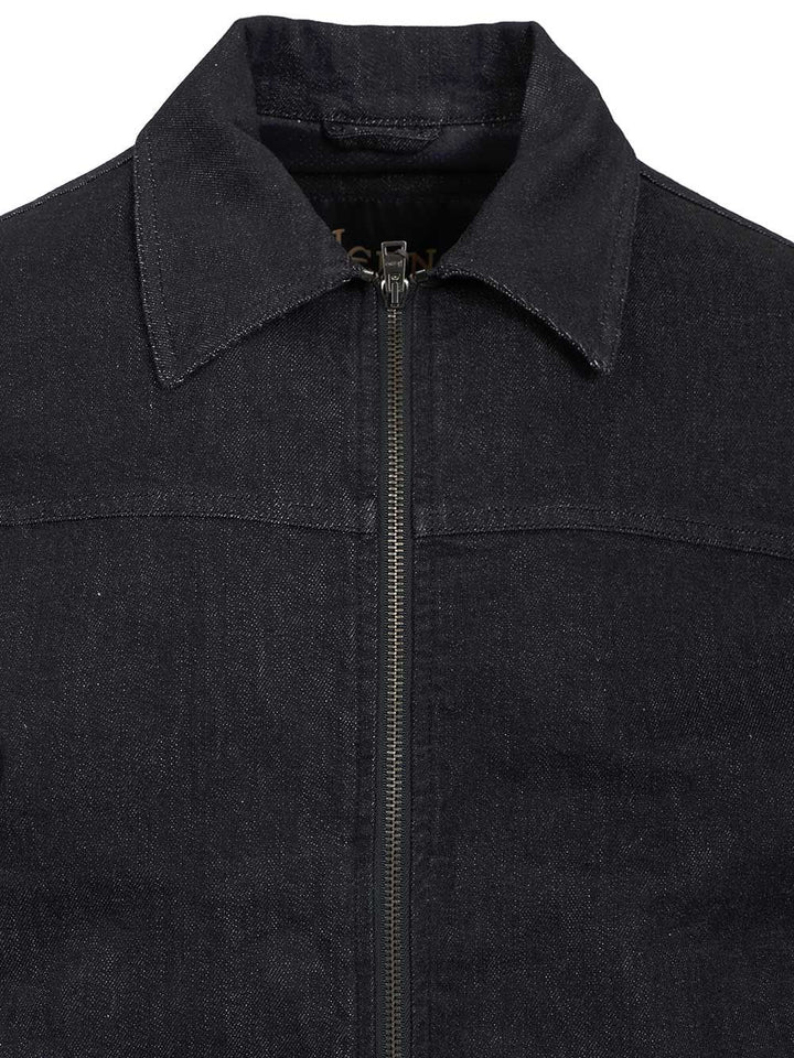 Herno Denim Bomber Jacket Giacche - Blu | 1535bc310666d435b6bdc51293df29fba2c84da4