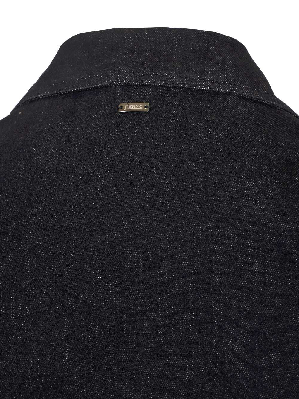 Herno Denim Bomber Jacket Giacche - Blu | cd89fbe460aafc8b4e33dda6ab3aa9e646c1d0cd