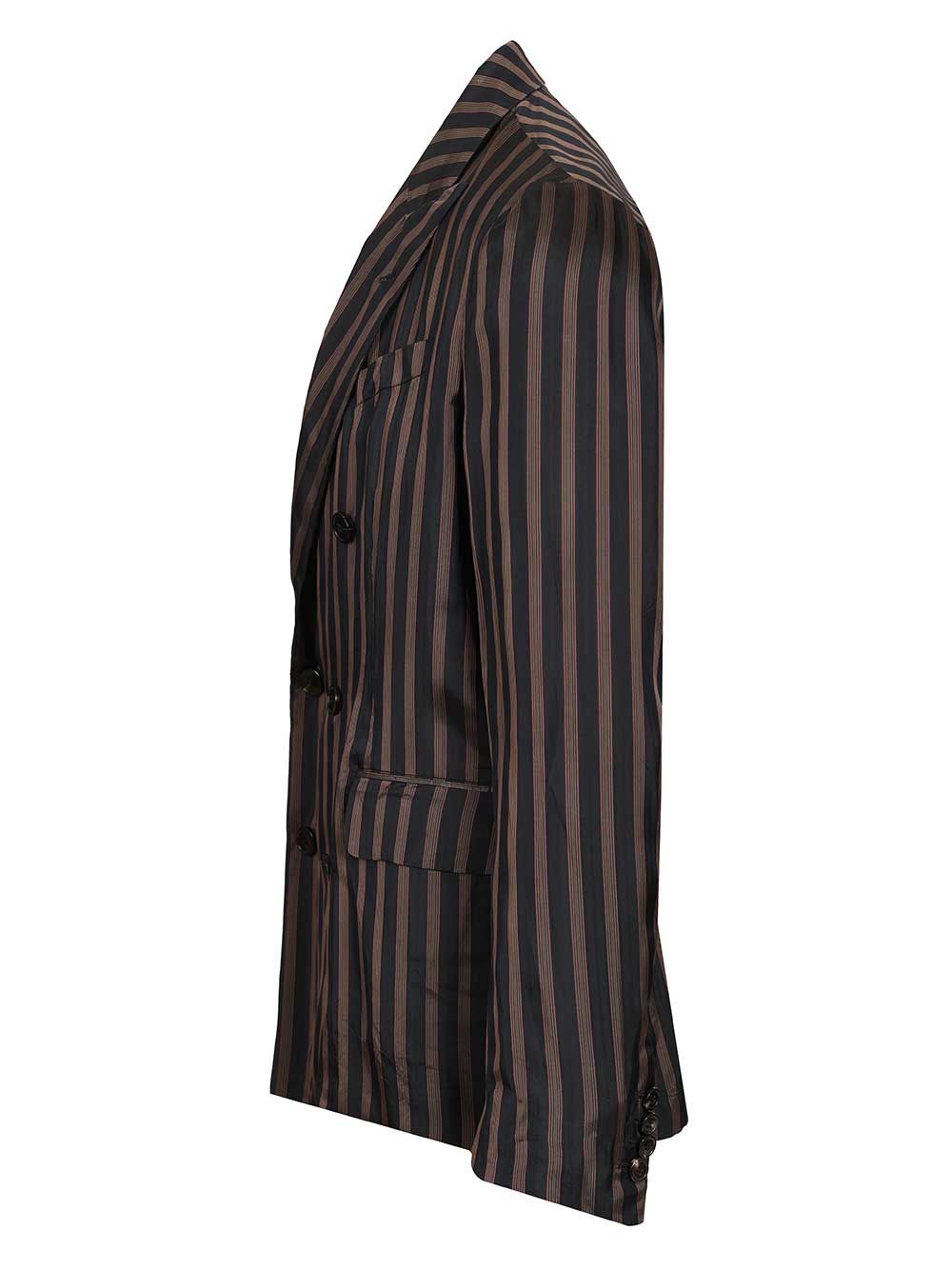 Dries Van Noten Unstructured Cupro Blazer Coats - Blu | 03f32ae39330be5925035a25dd0618904a9f463f