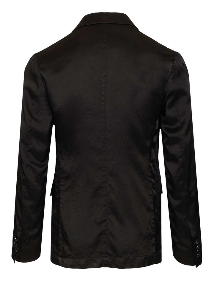 Dries Van Noten Double-Breasted Jacket Giacche - Nero | 0a850940f336eea2ad636b4f1f92ea545962d77d