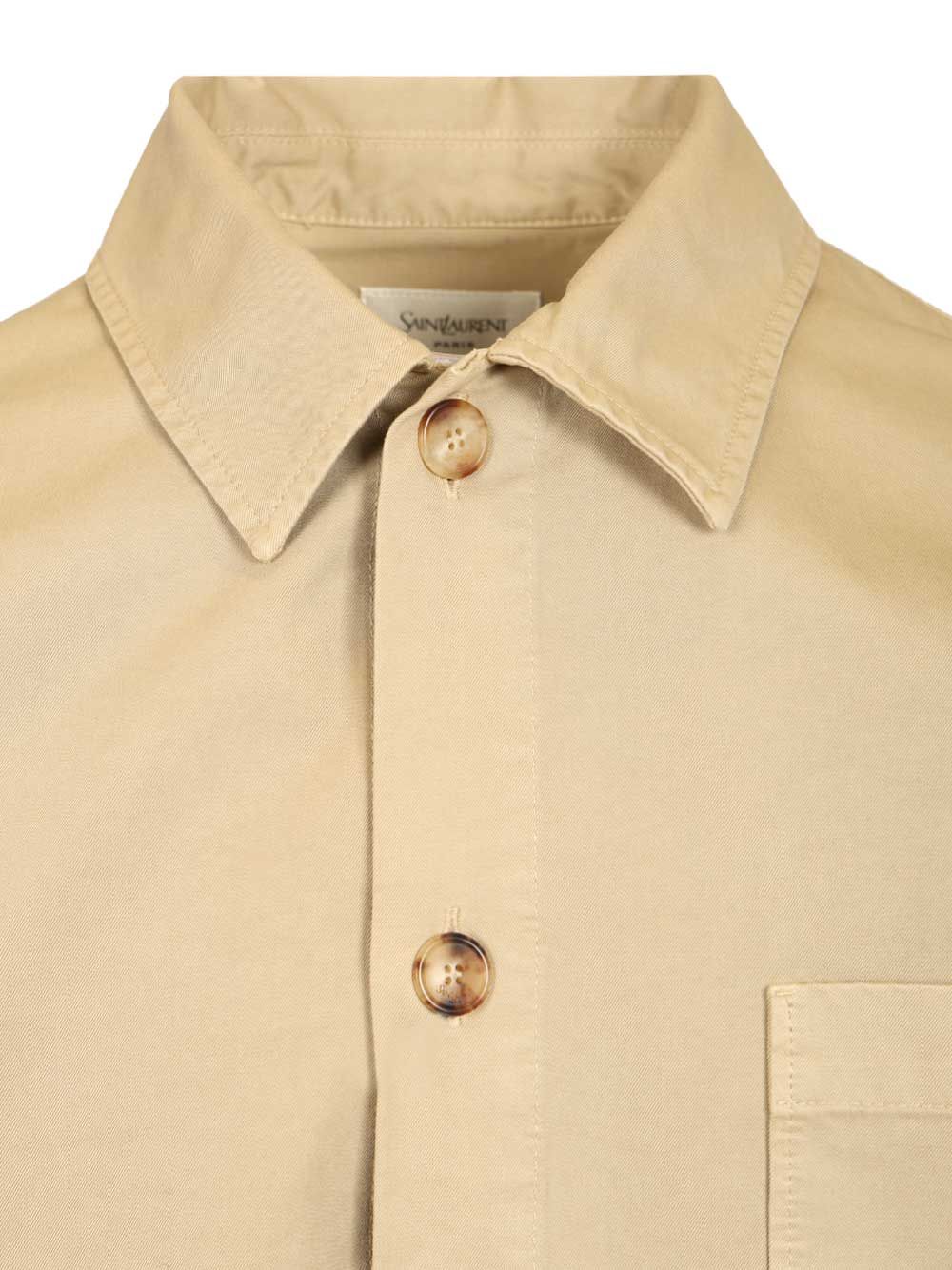 Saint Laurent Cassandre Giacche - Beige | f0be6ffb138008b1f69c5d49e717c14f209a1e0d