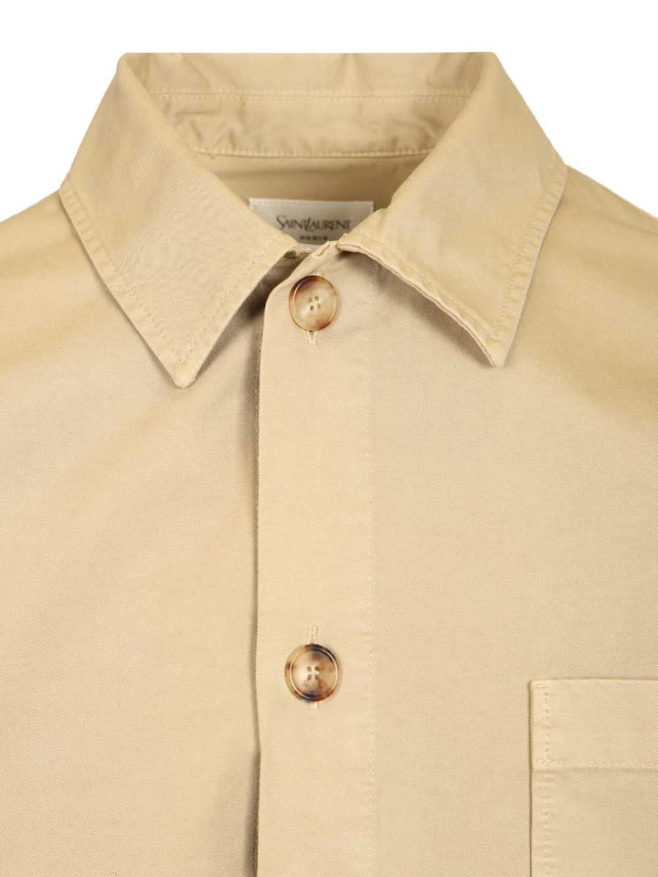 Saint Laurent Cassandre Giacche - Beige | f0be6ffb138008b1f69c5d49e717c14f209a1e0d