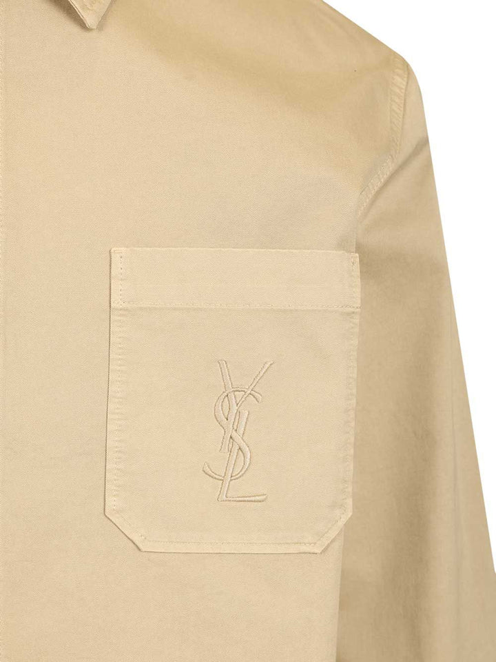 Saint Laurent Cassandre Giacche - Beige | 71c13380fdfbc4d3dc6a65a36ec6b390b6871953