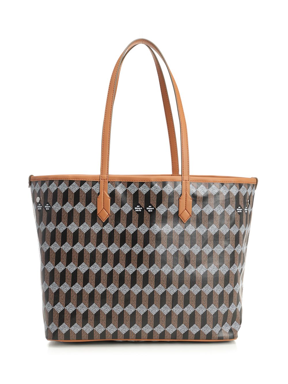 Au Depart Tote Bag N. 47 Shoulder Bags - Marrone | 05dcf02bb55c146f13f01b2ced6e350616a399f4